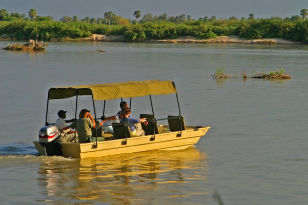 Boat Safari on Rufiji River